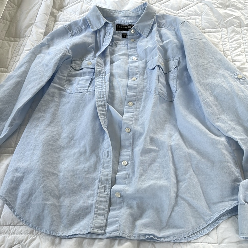 Express Button  Down Shirt